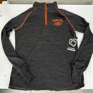 Women’s M Oklahoma State University Polyester Pullover by Colosseum